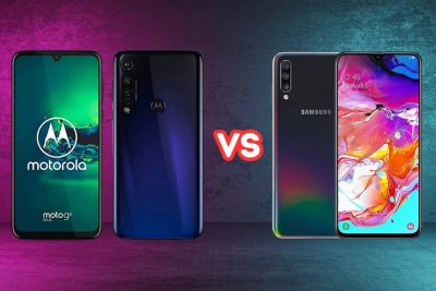 Comparativa completa: Motorola Moto G8 Plus vs Samsung Galaxy A70