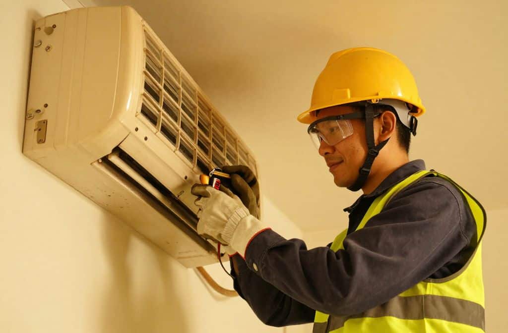 desagüe en climatización