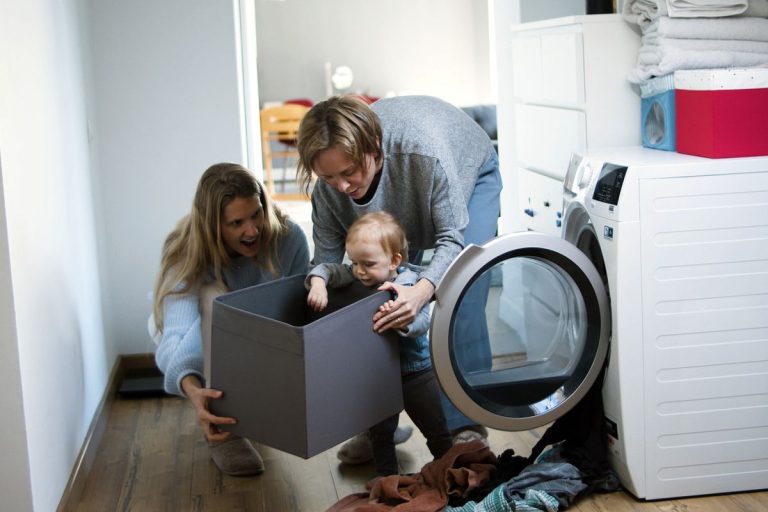 Capacidad de lavadora para familias