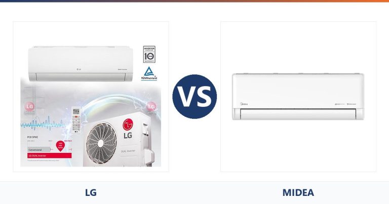 Midea Xtreme Save vs LG Dual Inverter 12.000 BTU: dos Inverter A+++