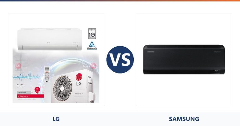 LG Dual Cool vs Samsung Digital Inverter 24.000 BTU para sala grande